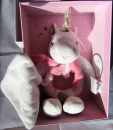 Cuddly toy from DouDou et Compagnie - Lucie the Unicorn